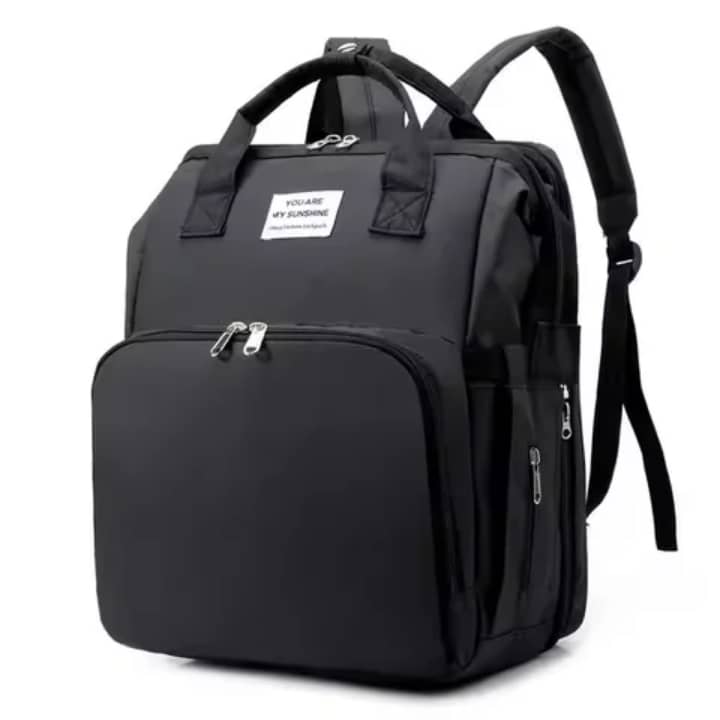 Sac à Langer 3-en-1 avec Lit Bébé Portable