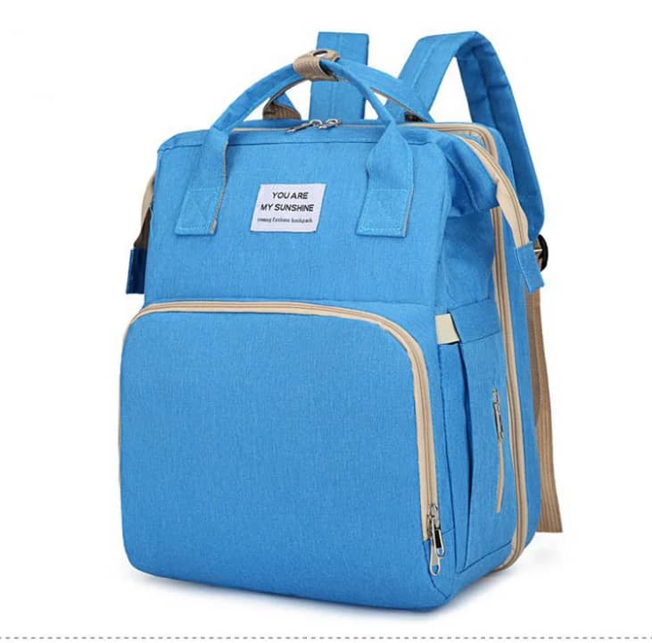 Sac à Langer 3-en-1 avec Lit Bébé Portable